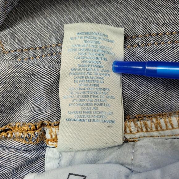 Boden British Women's Jeans The Trafalgar Straight Leg Dark Wash size 8L Long - Picture 13 of 13